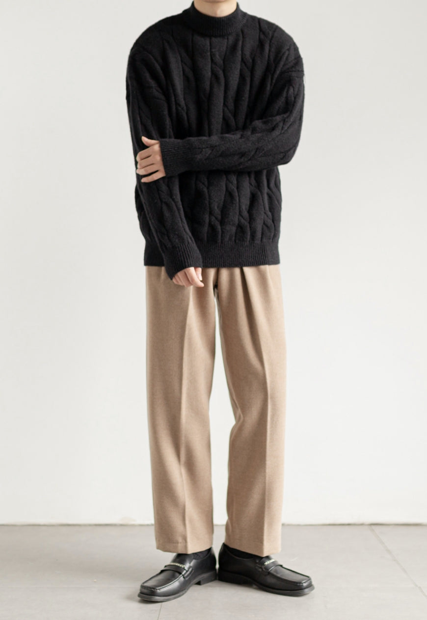 Men's Retro turtleneck sweater