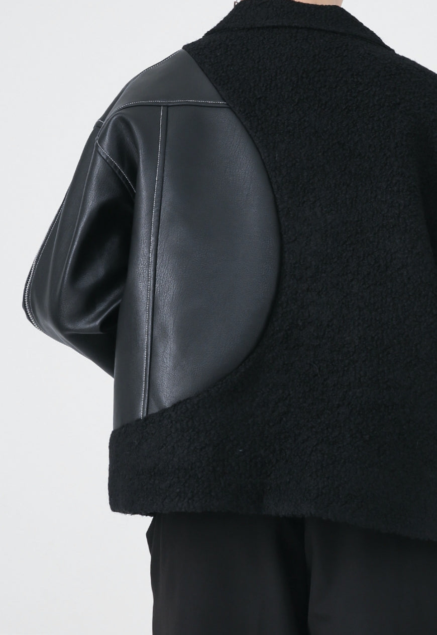 Men's zip padded jacket