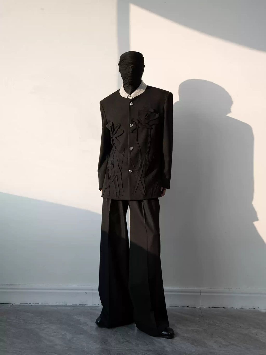 Iris Blossom Linen Suit Set