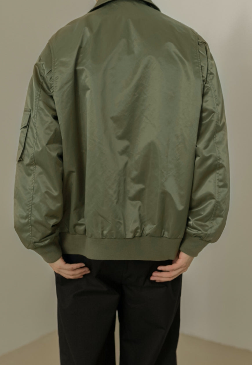 Men's Vintage aviator baseball jacket