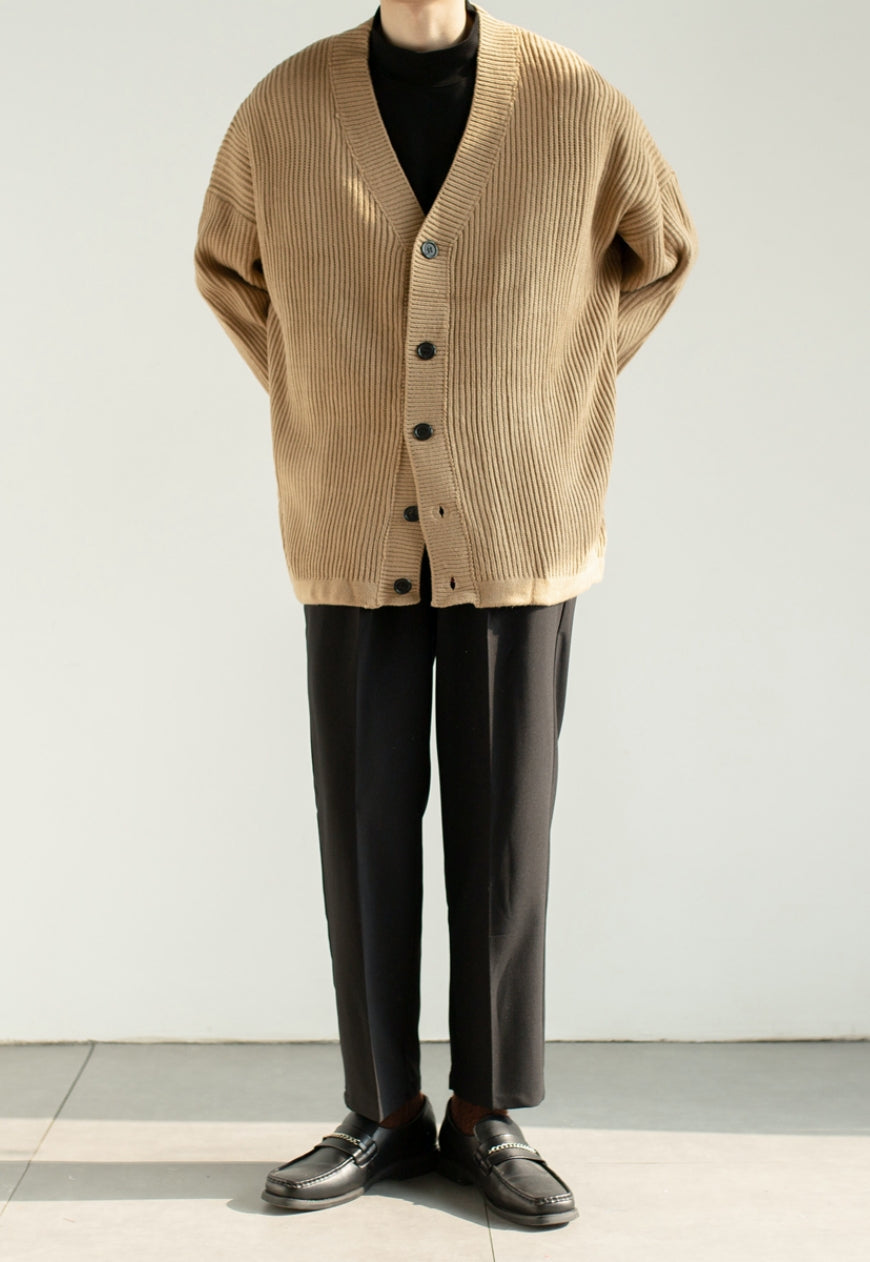 Men's Spring cardigan sweater