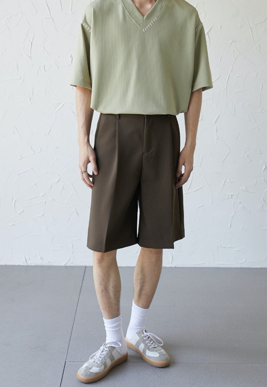 UZIP DESIGN Men's high-end suit shorts
