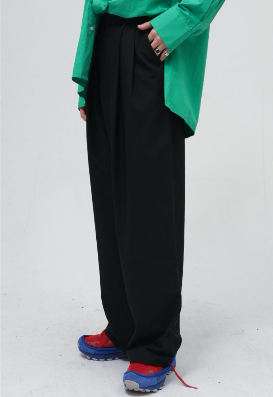 UZIP DESIGN Men's personalized solid color trousers