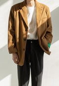 Men's Spring retro corduroy blazer