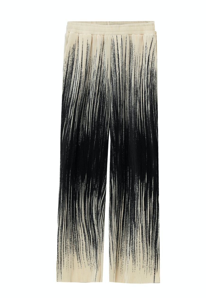 Men's Personalized tie-dye striped loose trousers