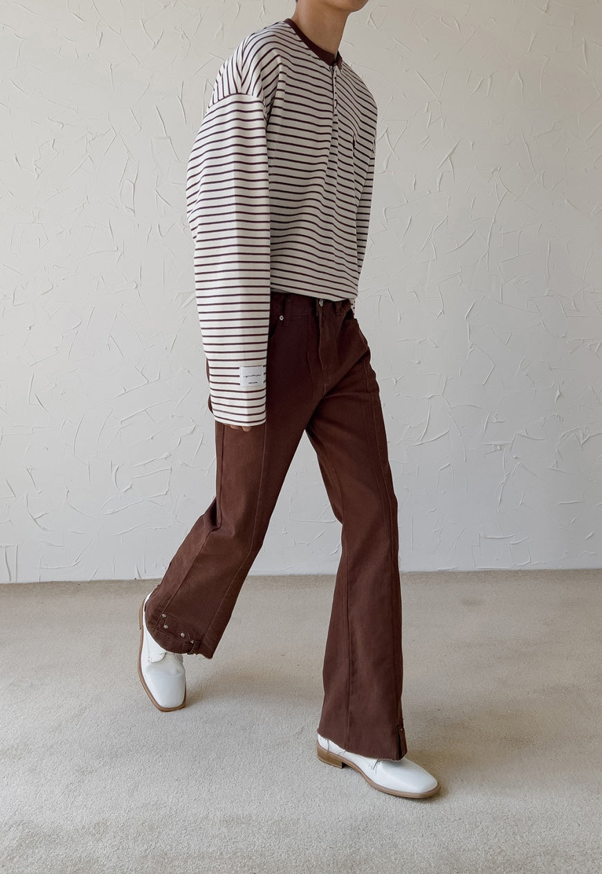 Men's Design 3D Line Jeans