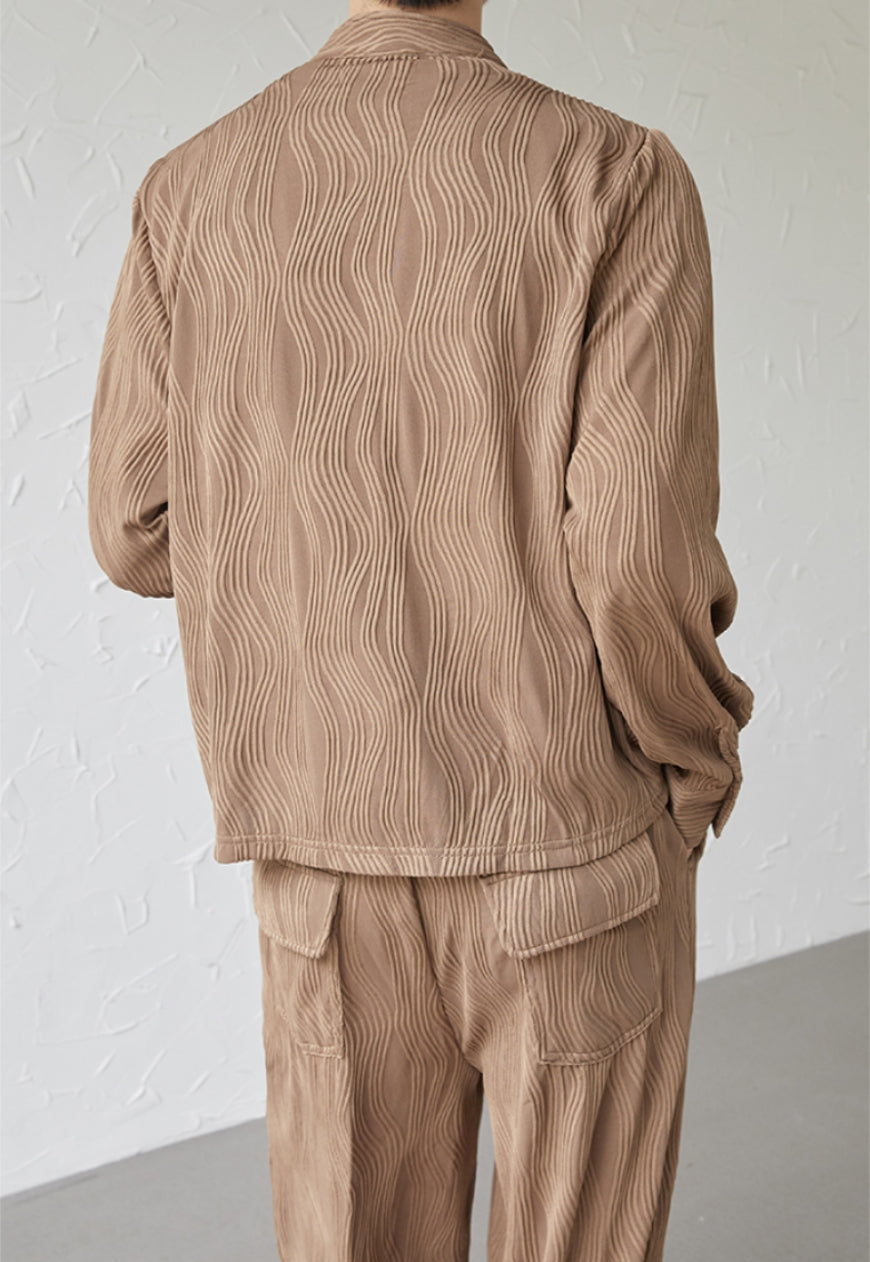 UZIP DESIGN Men's velvet fashion light jacket