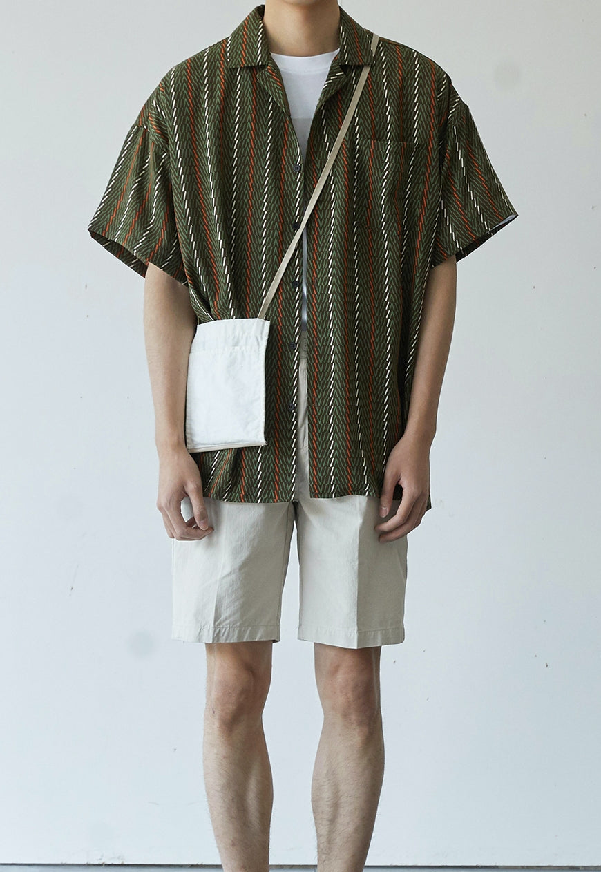 【Sale】Men's Vintage green shirt