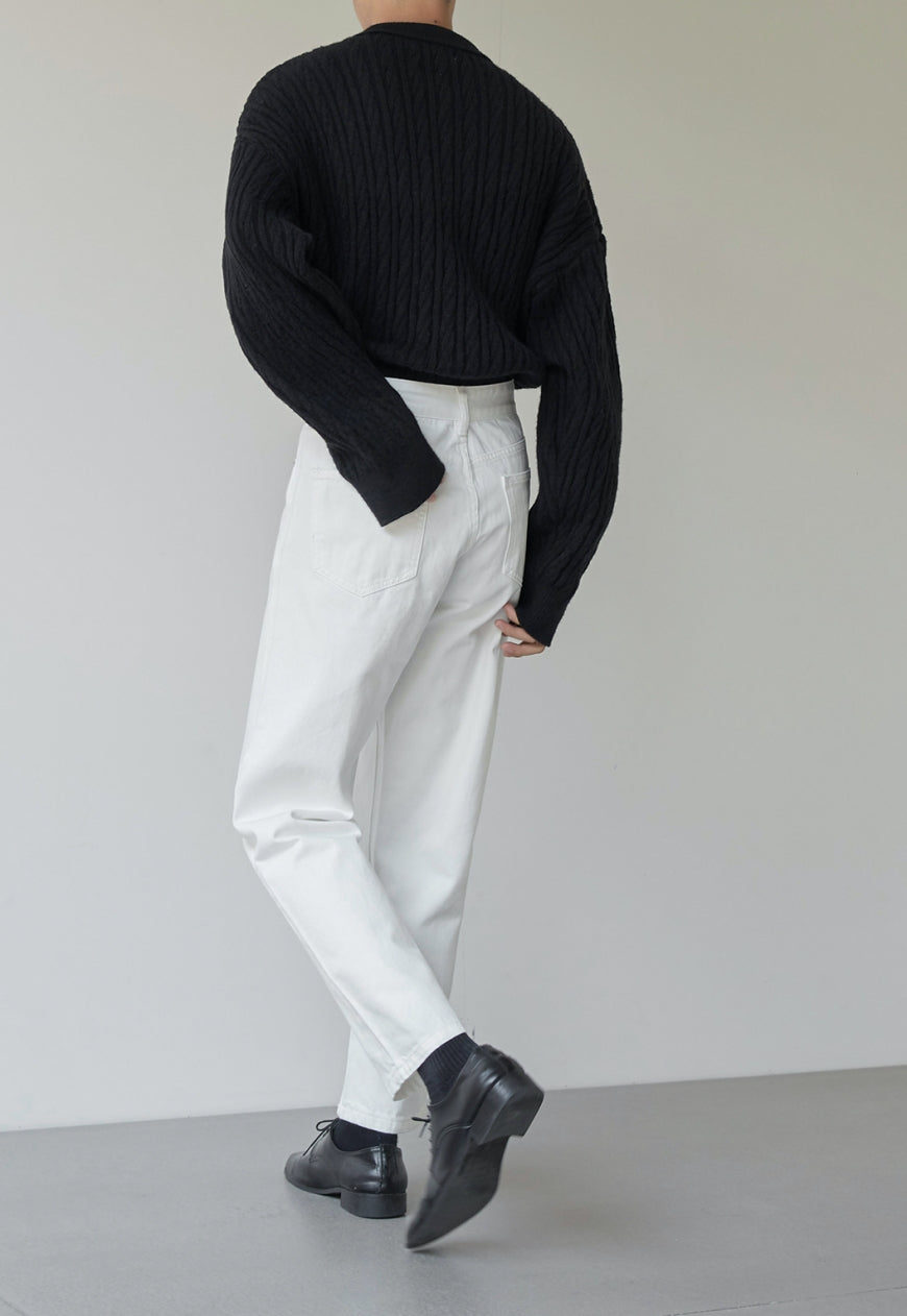 Men's White vintage jeans