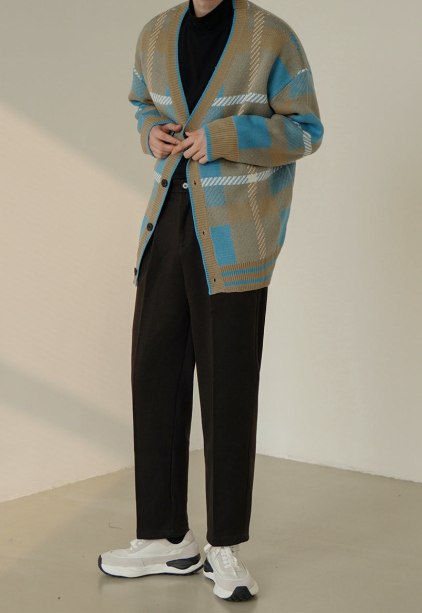 Men's Retro long-sleeved sweater