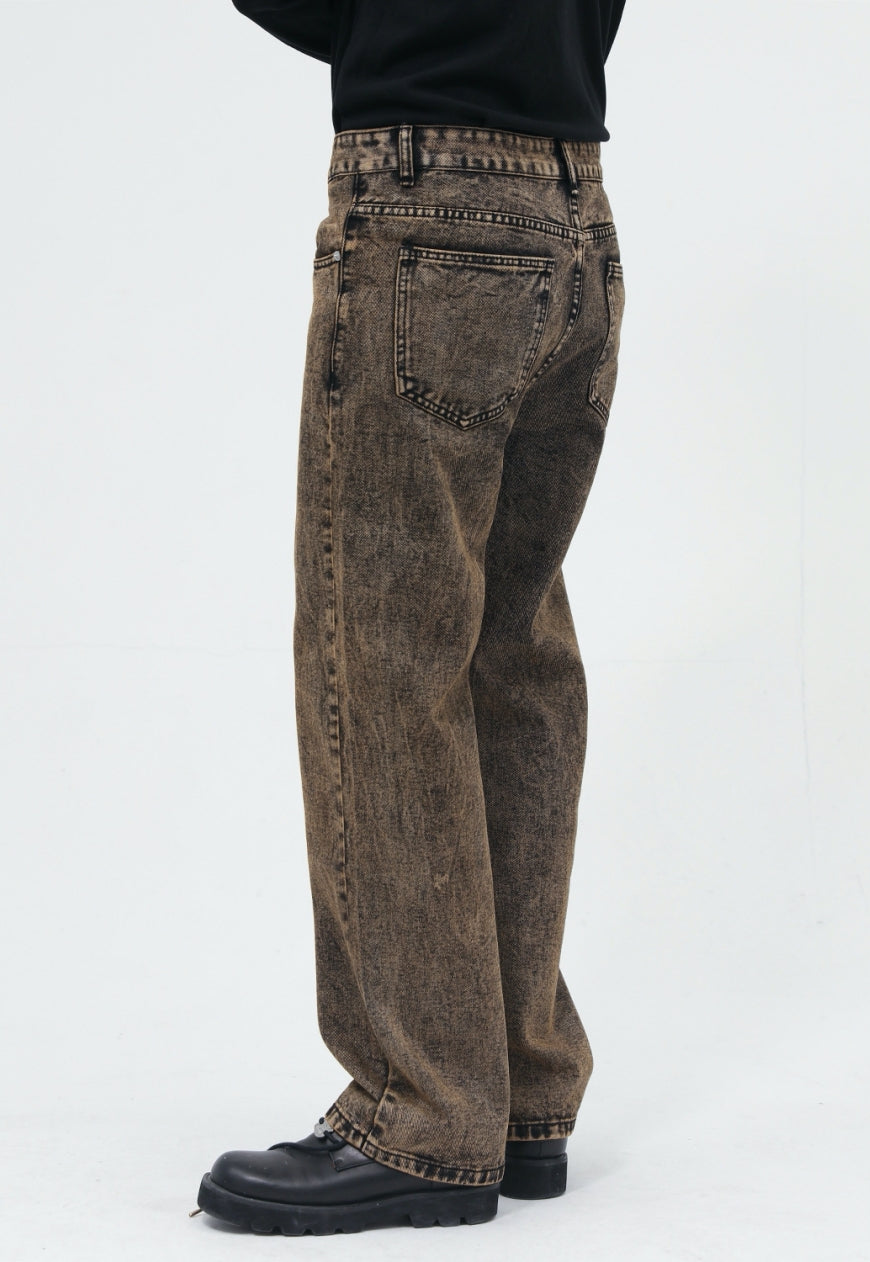 Men's Personalized casual jeans