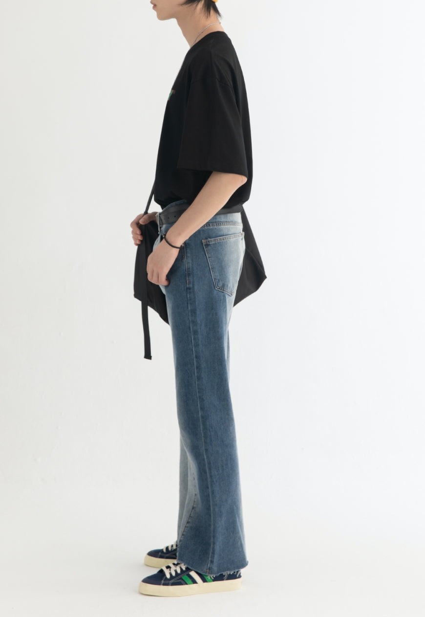 Men's Summer gradient jeans