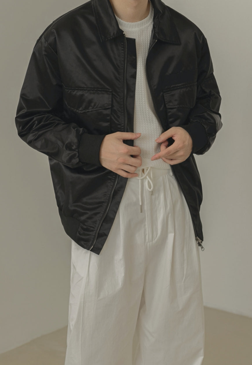 Men's Vintage aviator baseball jacket