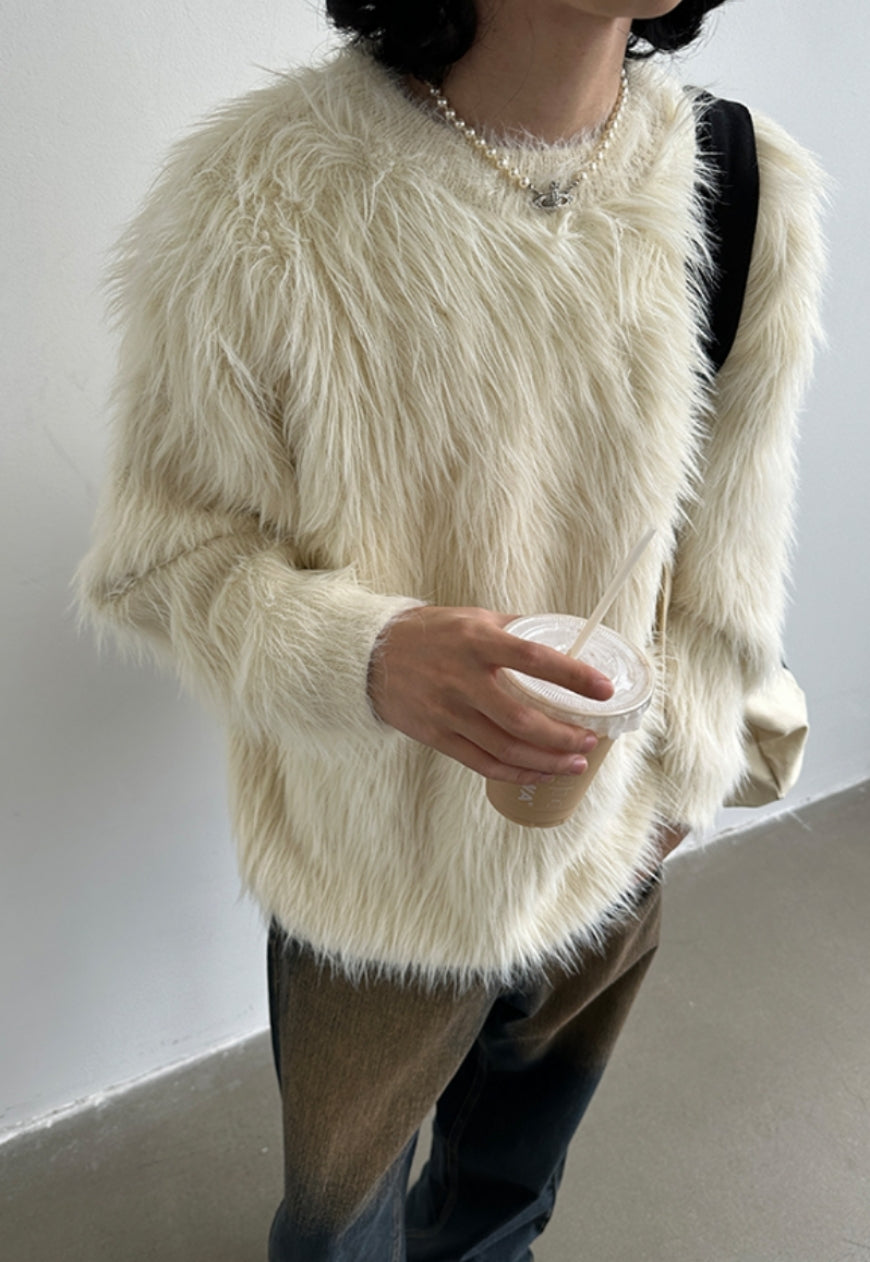 Men's luxury thick sweater