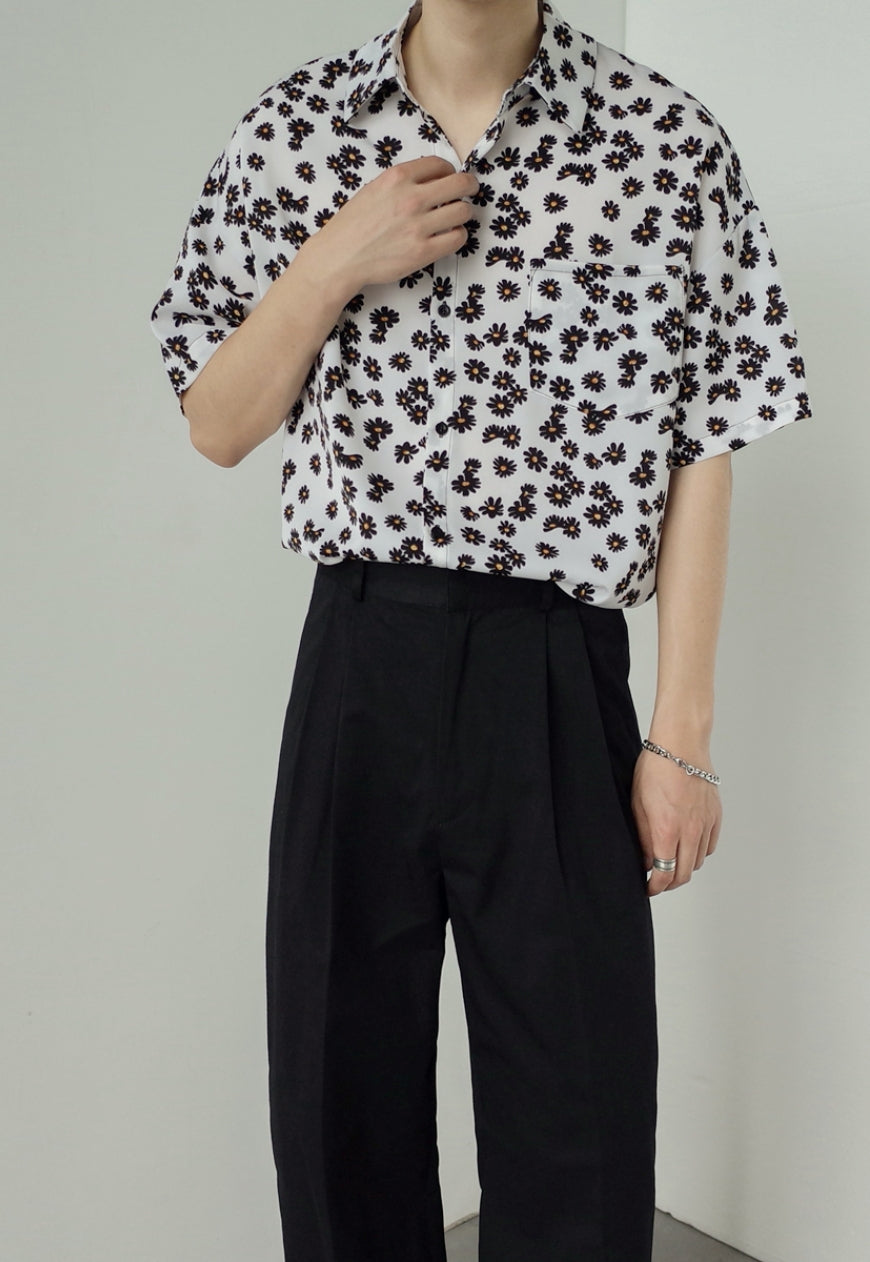 Men's Daisy short sleeve shirt