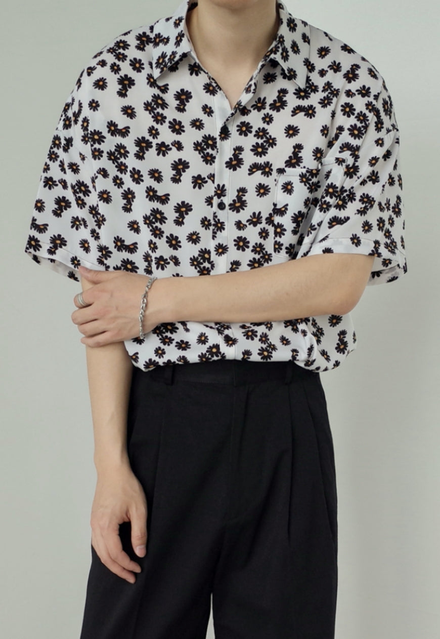 Men's Daisy short sleeve shirt