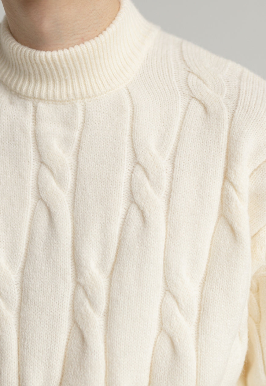 Men's Retro turtleneck sweater