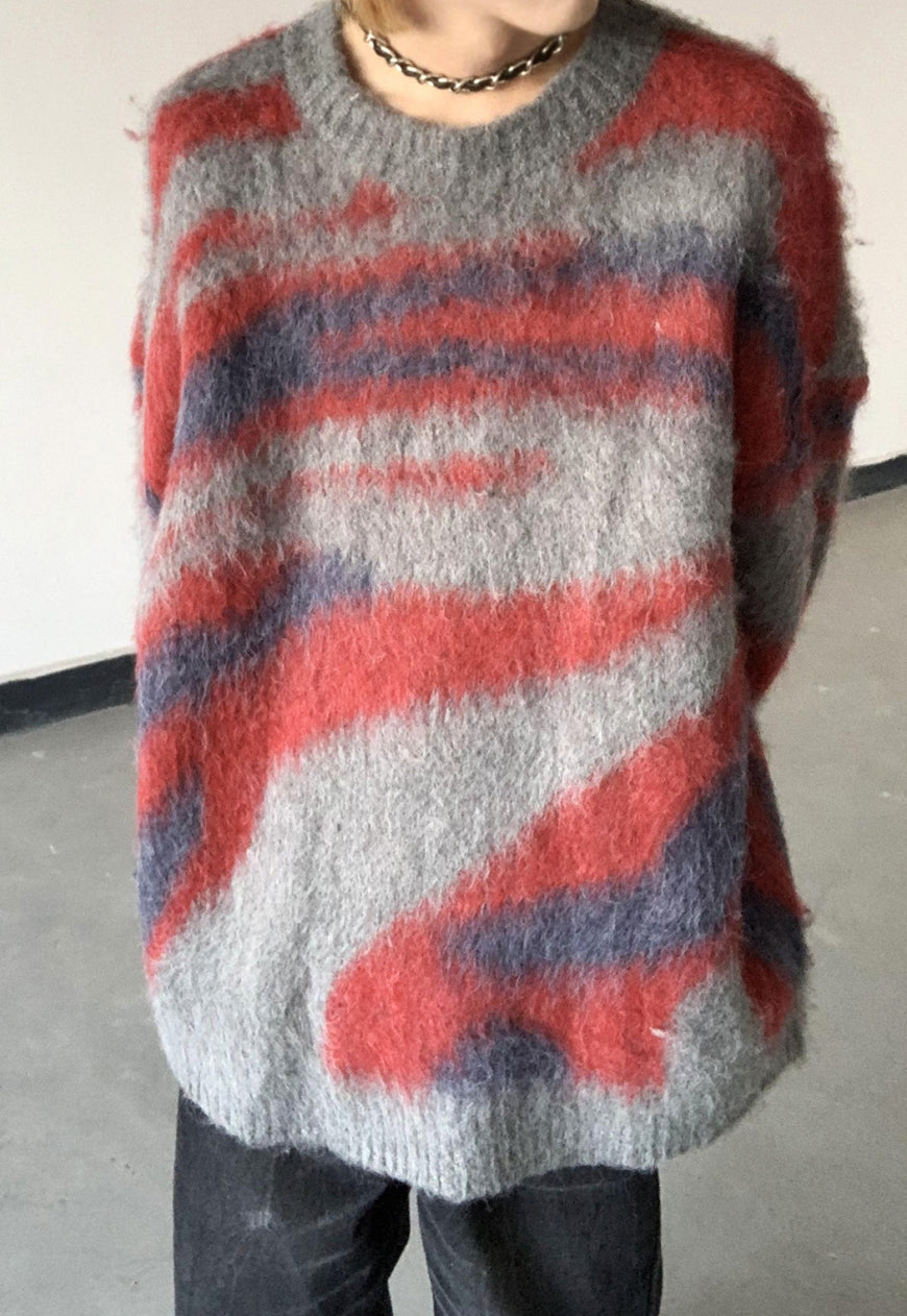 Men's vintage striped sweater