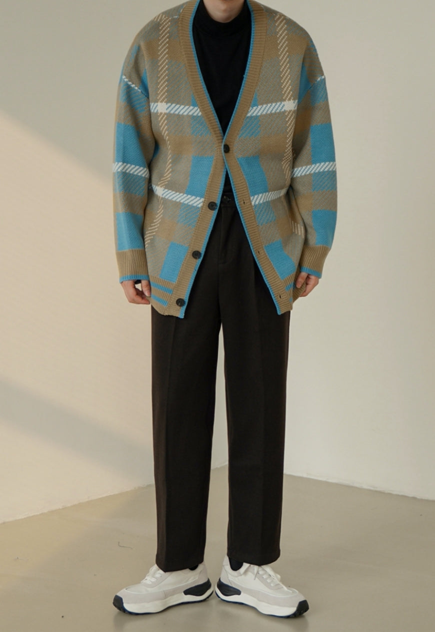 Men's Retro long-sleeved sweater