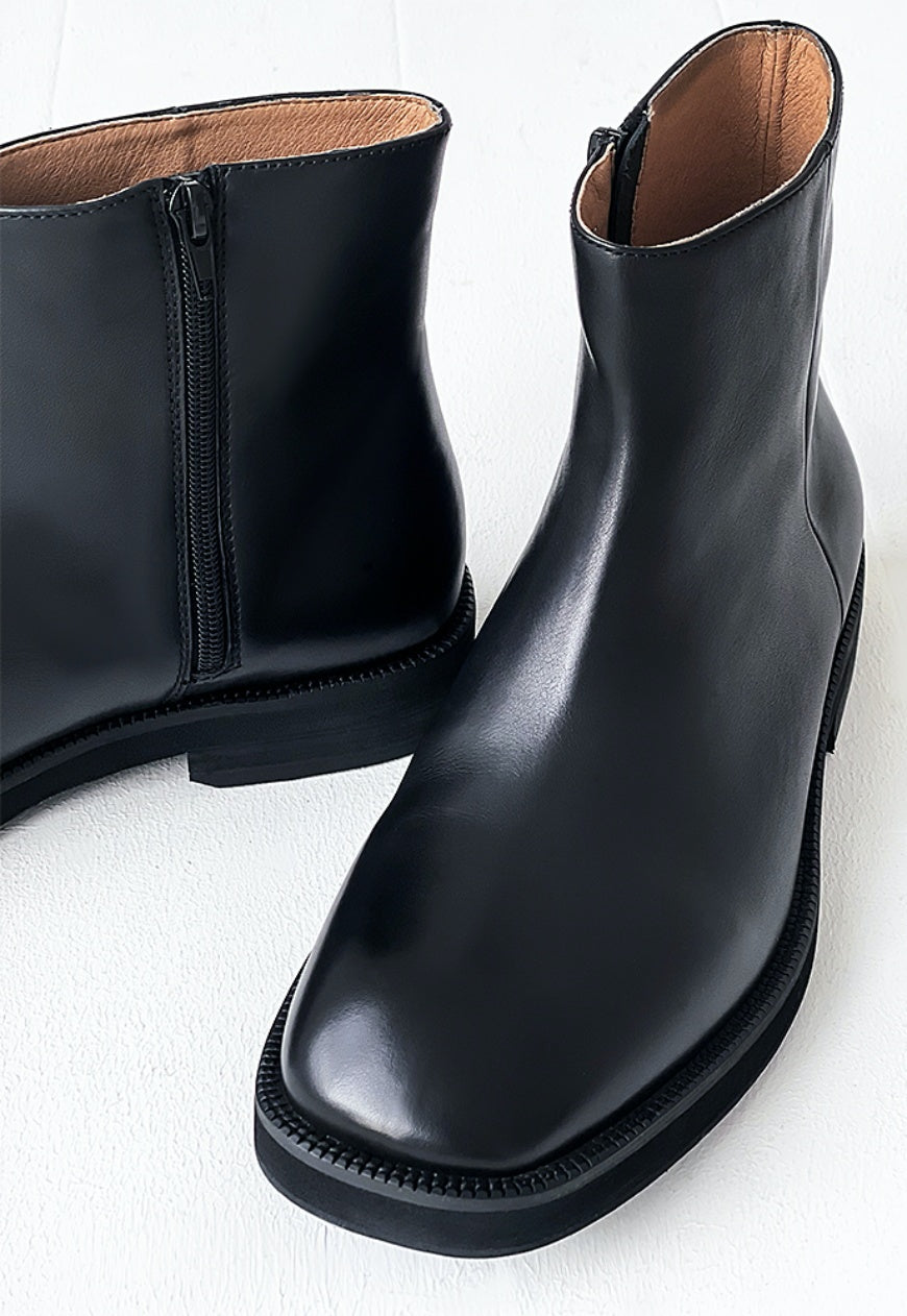UZIP DESIGN Men's british leather martin boots