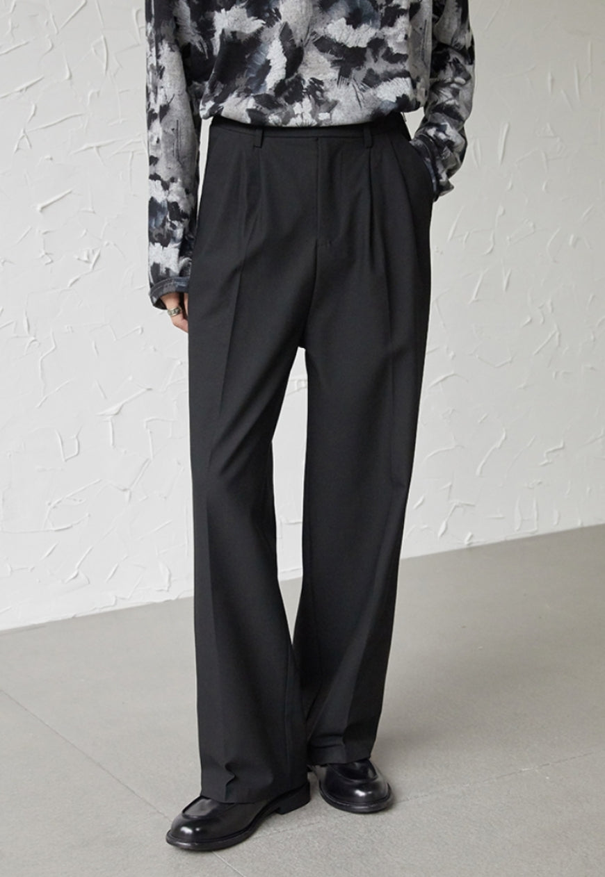 UZIP DESIGN Men's side zip trousers