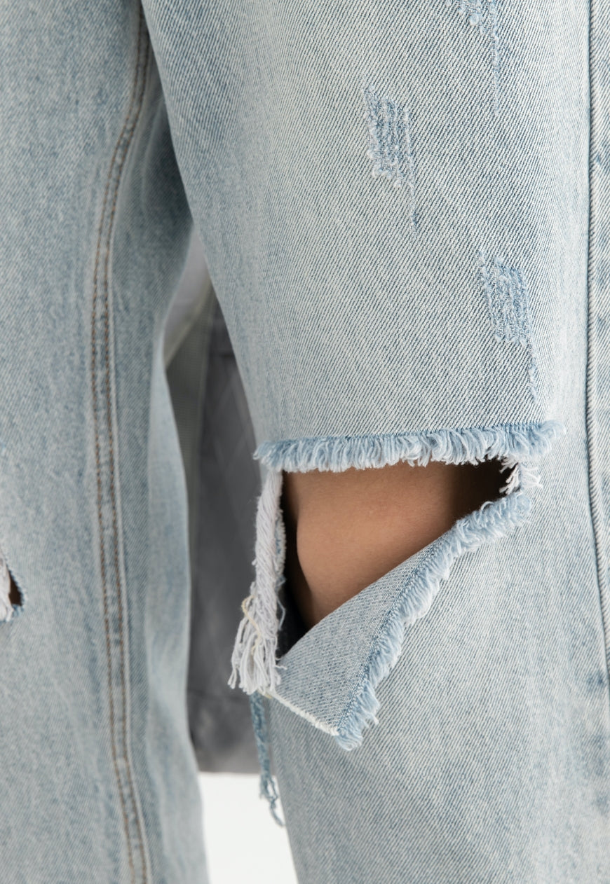 Men's Summer gradient jeans