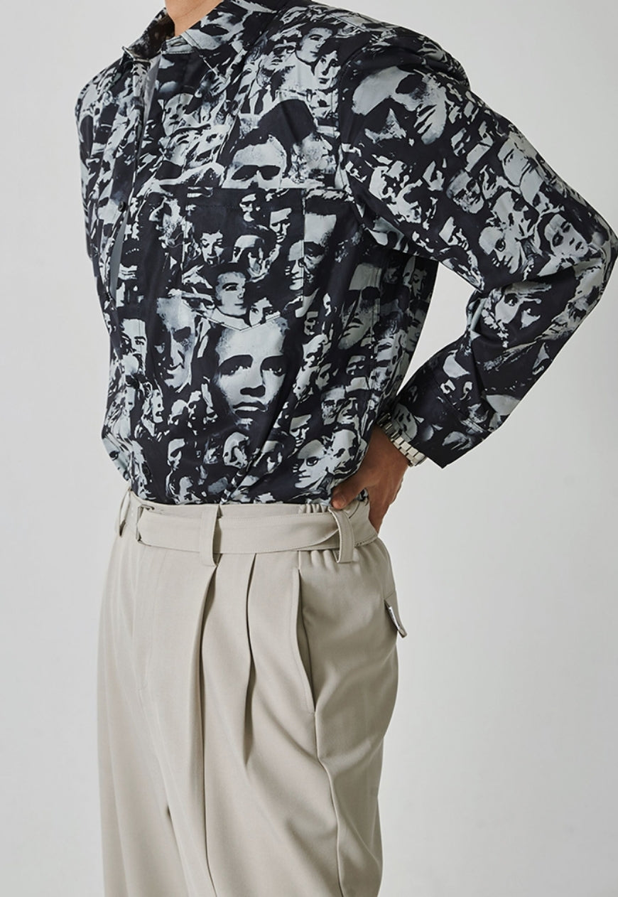 Men's Premium Vintage Floral Shirt