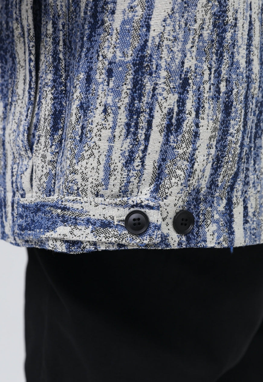 Men's Snowflake retro coat