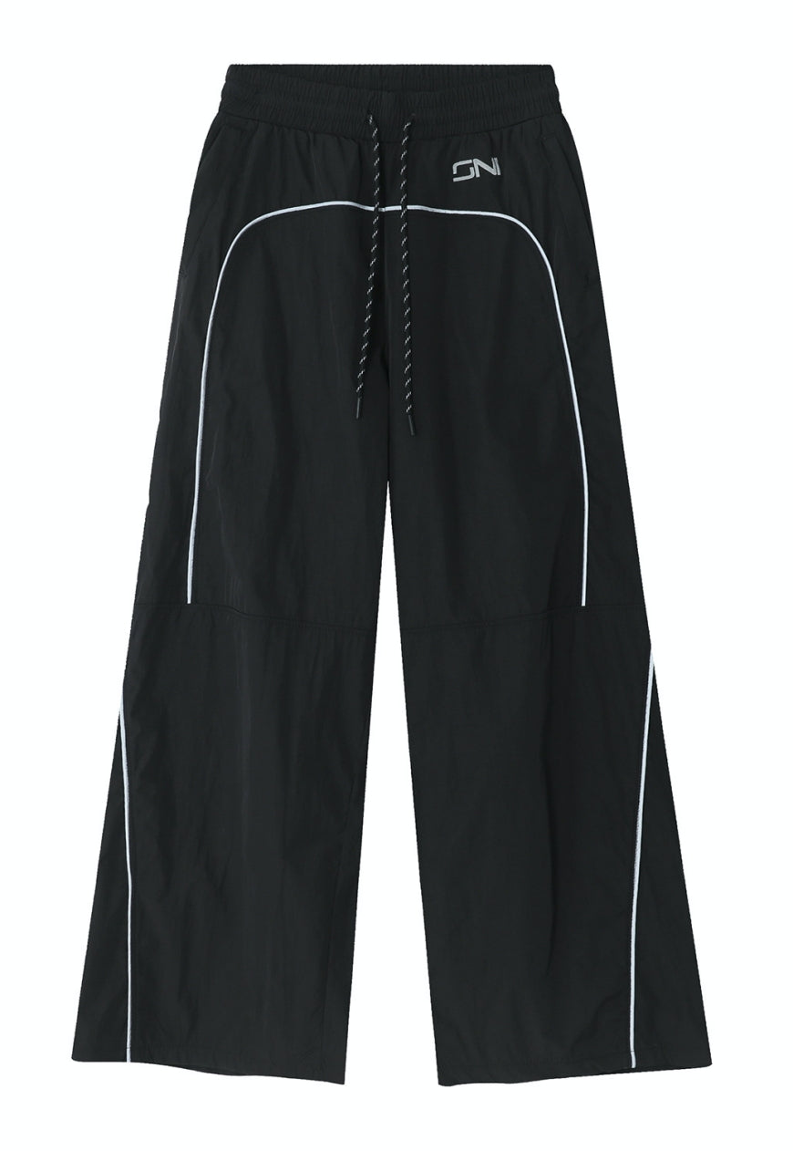 Men's draped track pants