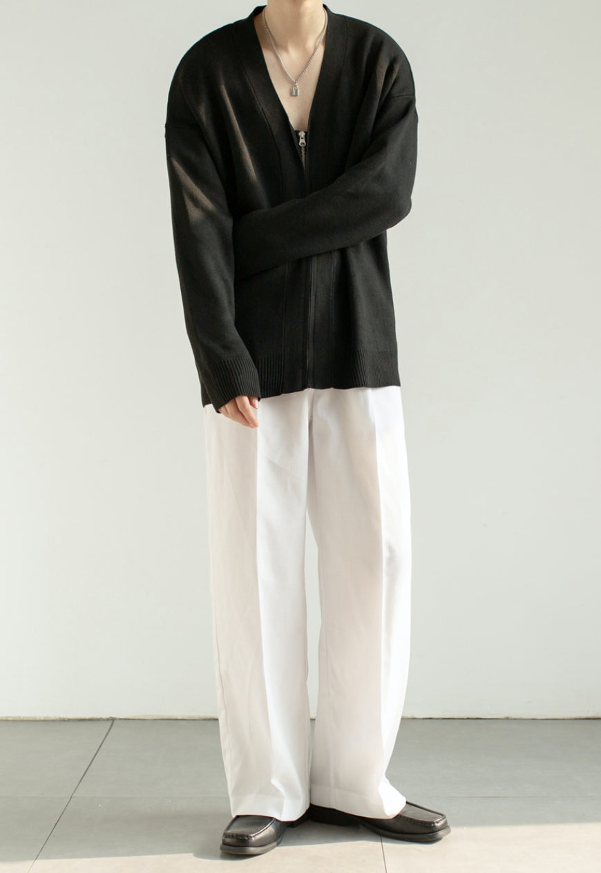 Men's Collar knitted cardigan jacket