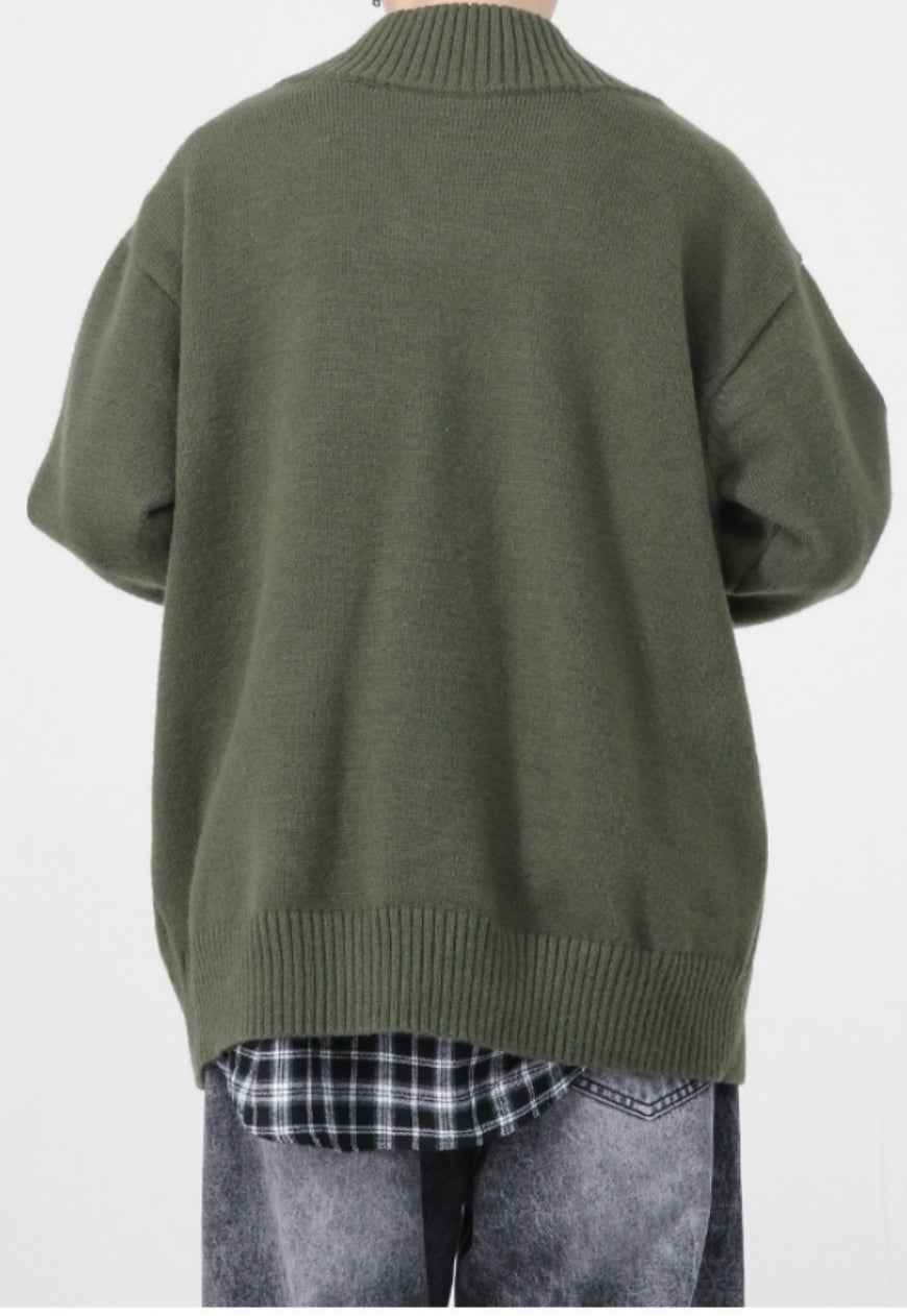 Men's Design loose knitted sweater