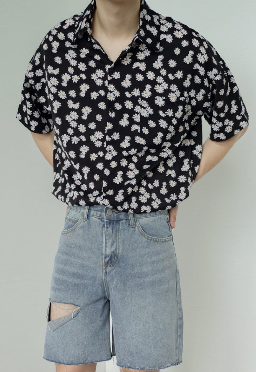 Men's Daisy short sleeve shirt