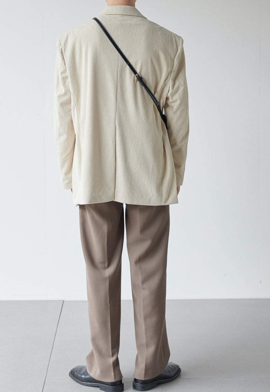 Men's Corduroy texture suit jacket