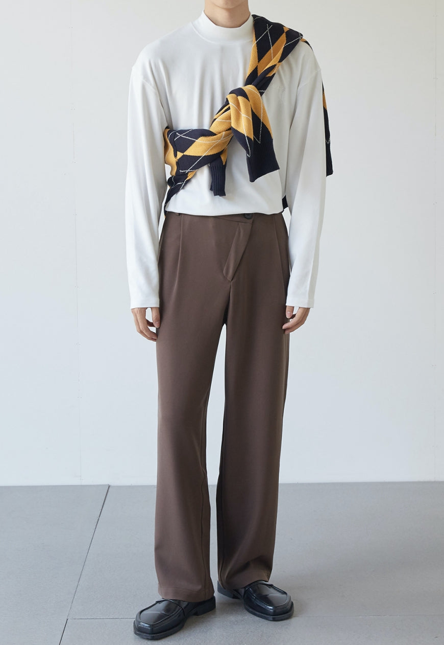Men's Design texture trousers