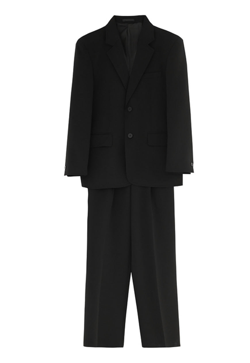Men's Premium Solid Color Suit Set