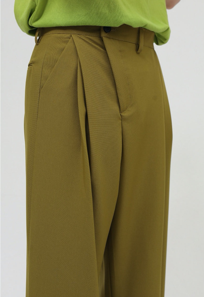UZIP DESIGN Men's personalized solid color trousers