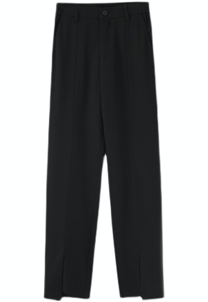 Men's irregular design suit pants
