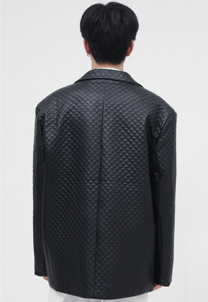 Men's Rhombus design suit