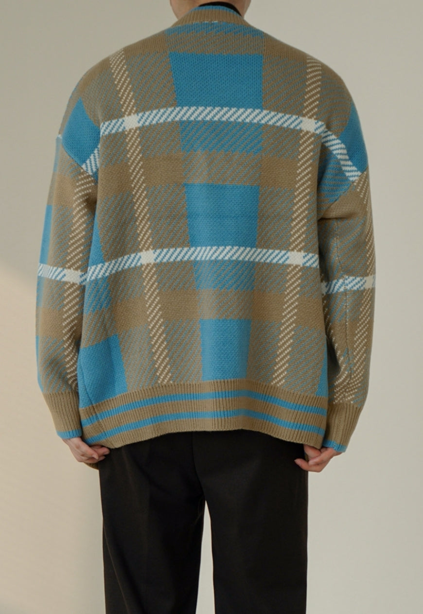 Men's Retro long-sleeved sweater