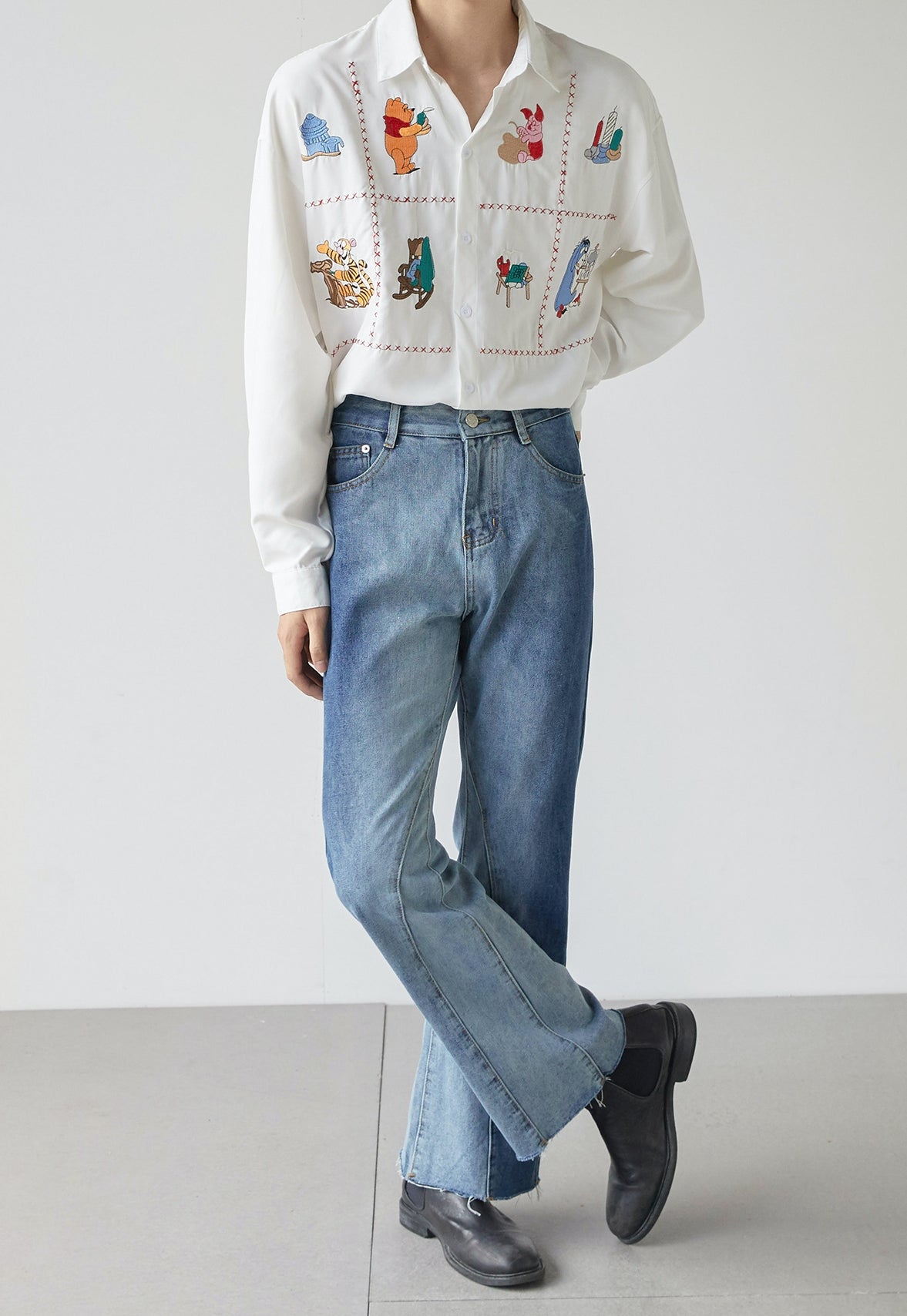 Men's Texture Fashion jean