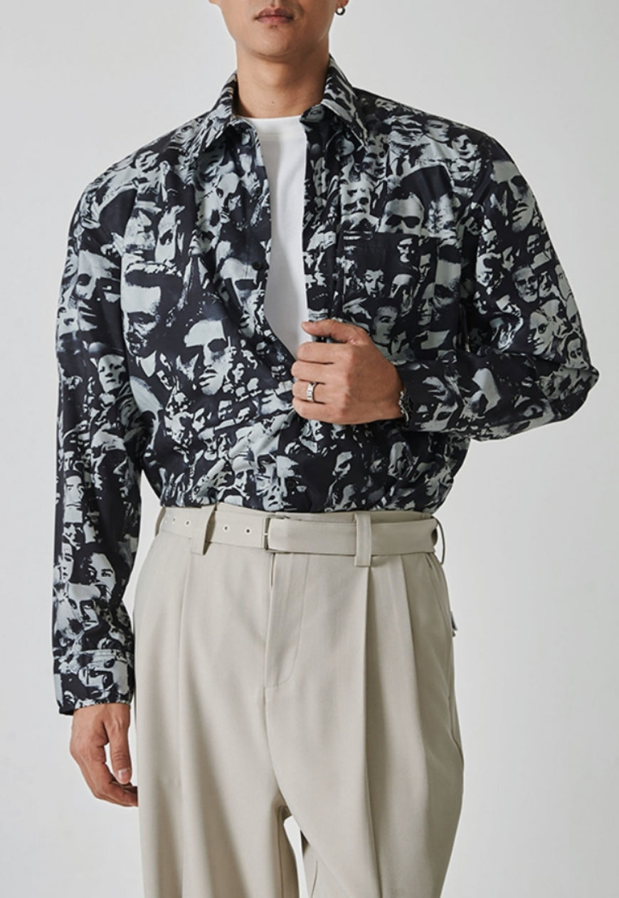 Men's Premium Vintage Floral Shirt