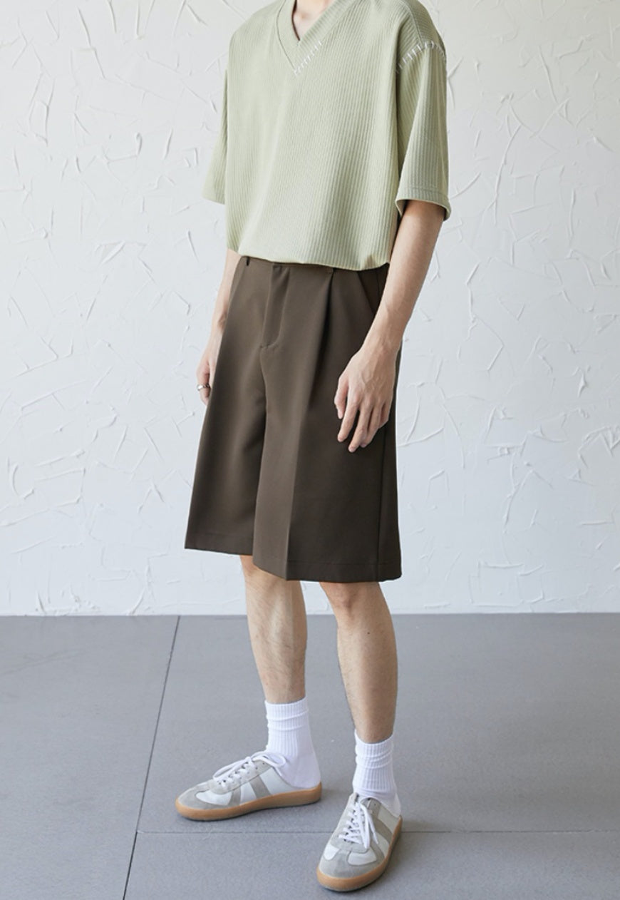 UZIP DESIGN Men's high-end suit shorts