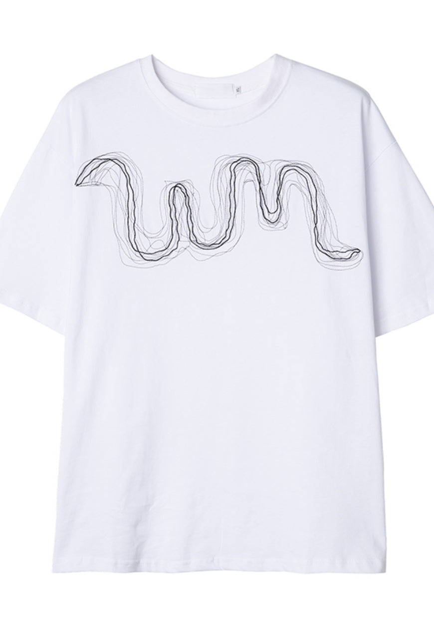 Men's Design printed cotton t-shirt