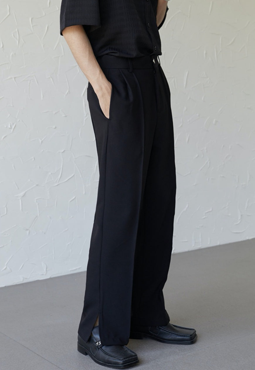 UZIP DESIGN Men's Sleek Fabric Fashion Pants