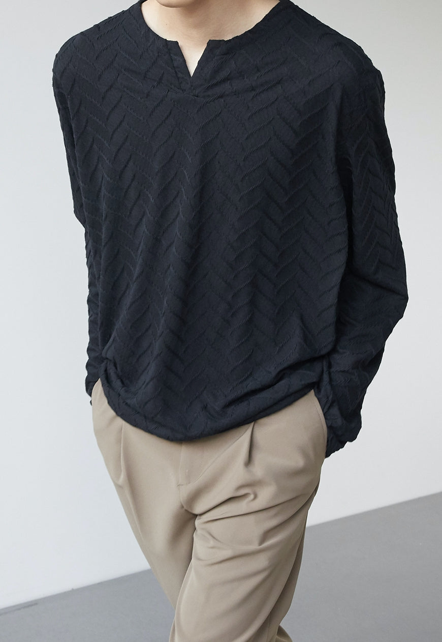 Men's Texture personality Fashion shirt
