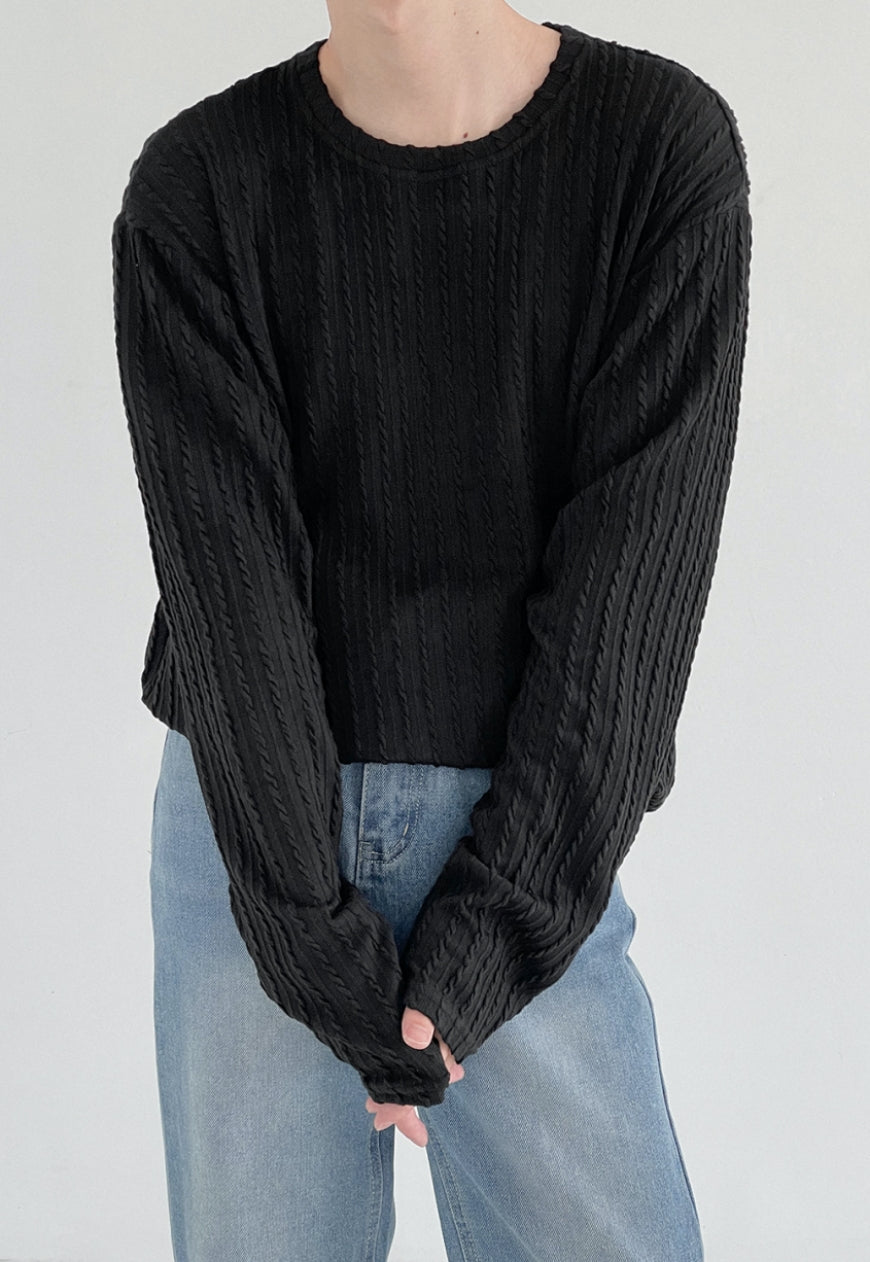 Men's Thin high-end blouse