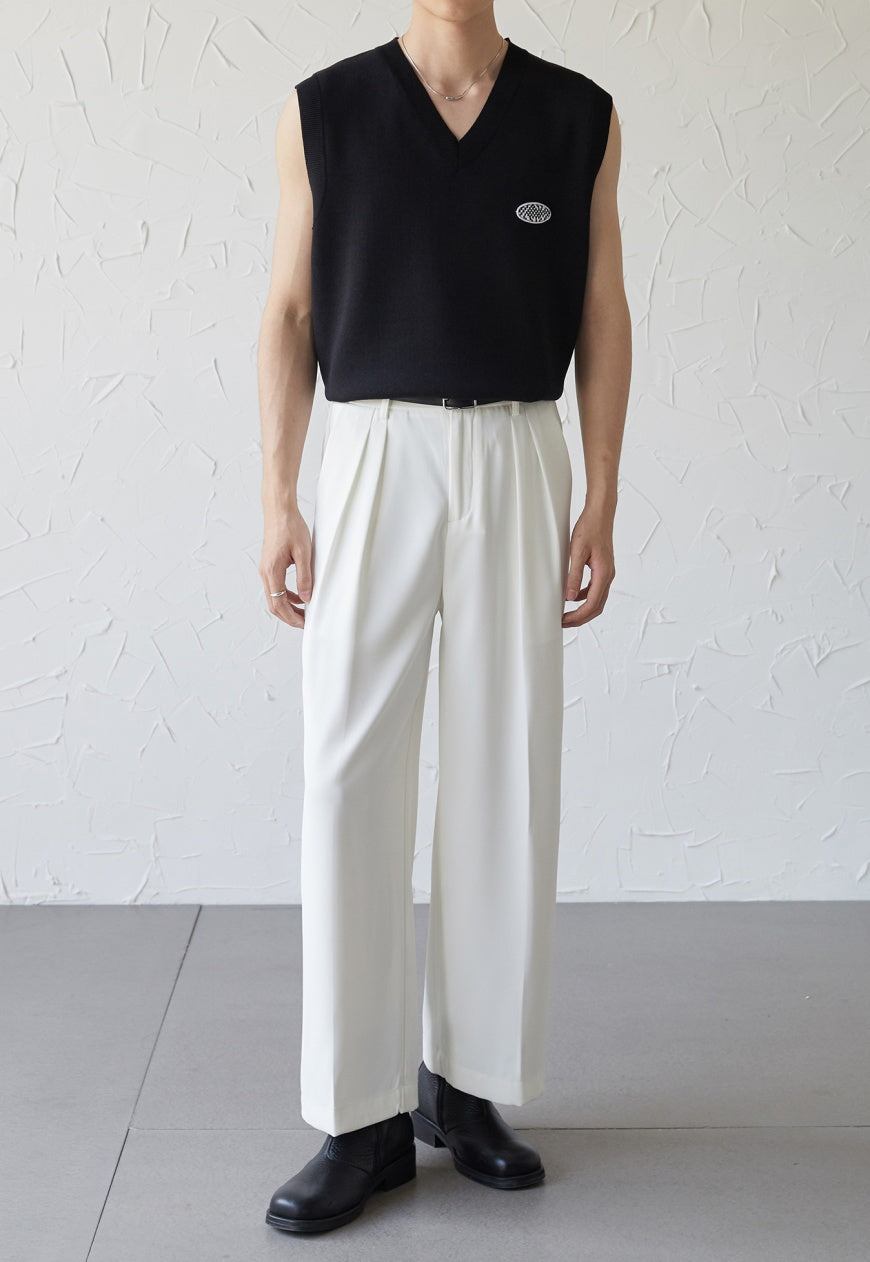UZIP DESIGE Menâ€™s retro loose trousers