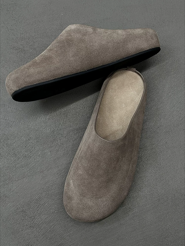 Men's Heritage Buckle Mule Slides