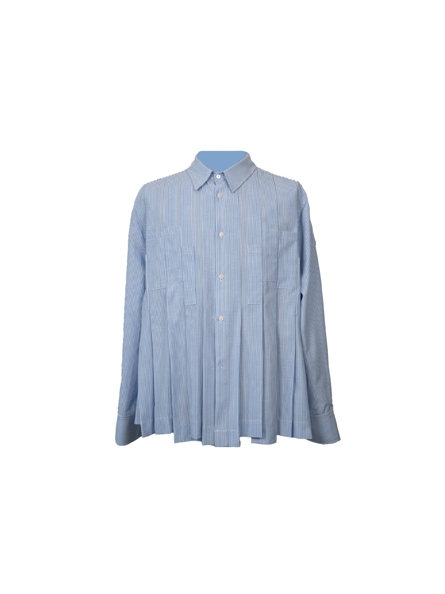 Men's irregular deconstructed shirt