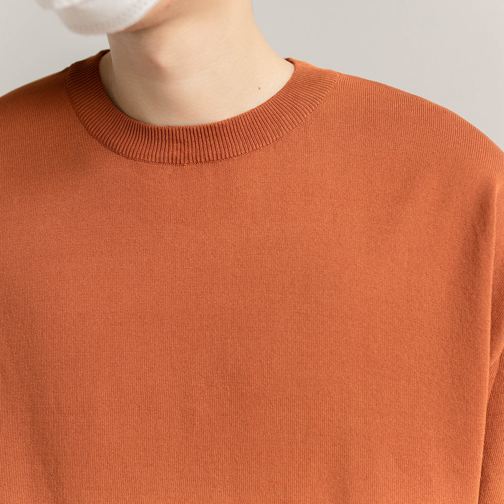 Men's Summer temperament round neck t-shirt